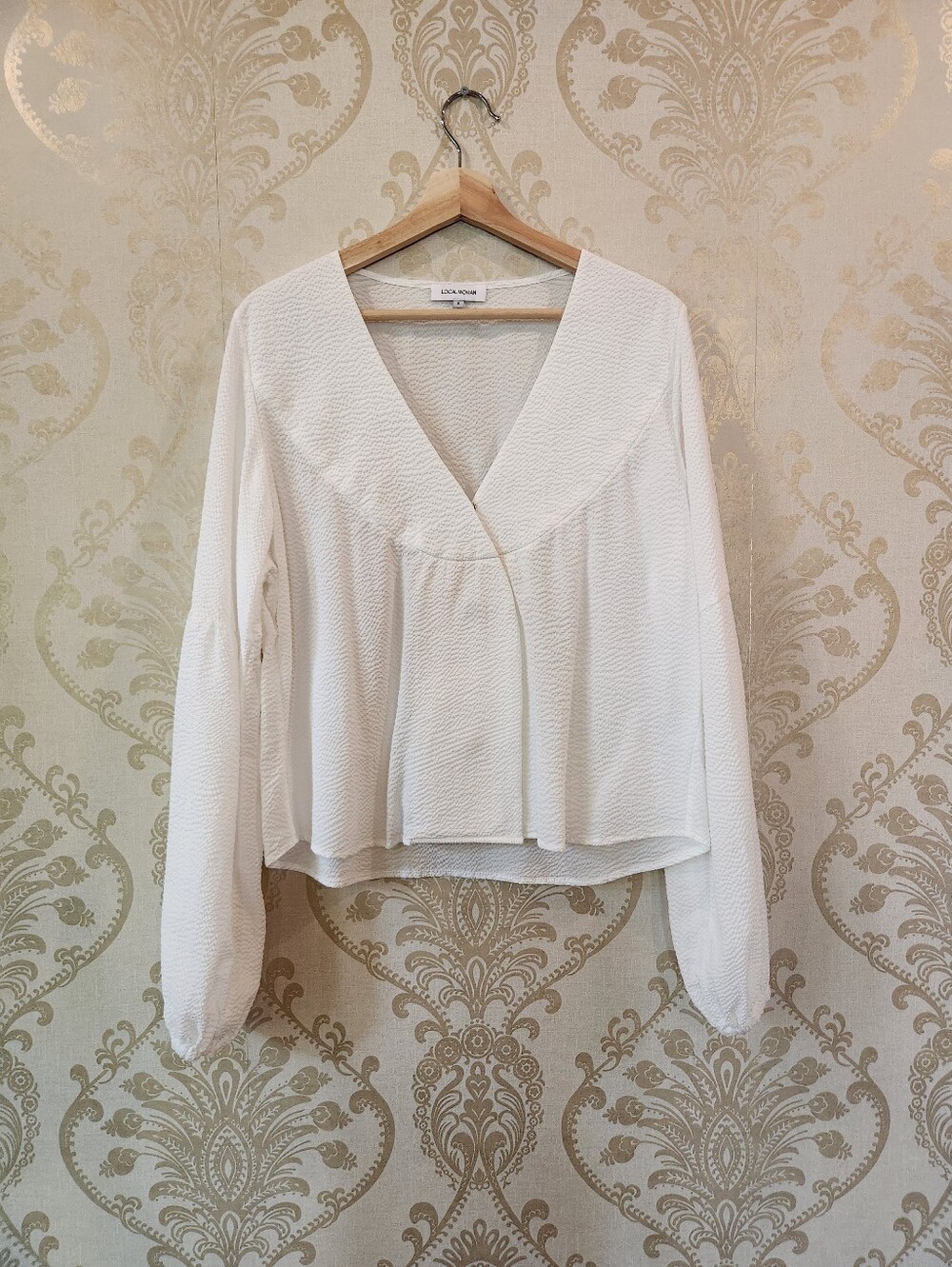 Local Woman Co Seersucker Ivory Set - Picture 3 of 11